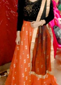 Skirt With Top And Dupatta