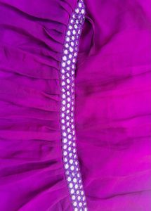 Embellished Purple Blouse