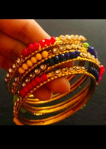 🆕unused unique multicolour bangles