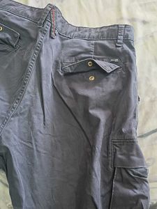 Men's Navy Blue Cargo Pants