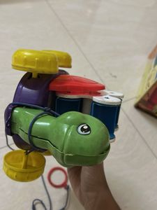 Pull-Along Turtle Toy