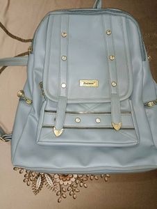 Stylish Blue Backpack