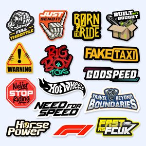 NEW Bike & Car Vinyl Waterproof Stickers Pack