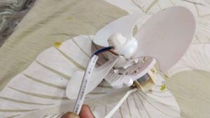 Fan Motor and Blade Assembly