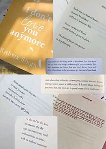 I Don't Love You Anymore Book