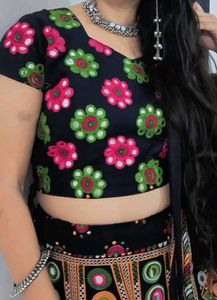 Vibrant Embroidered Lehenga Choli Set