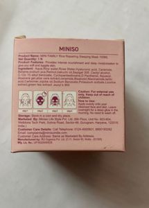 MINISO Rice Sleeping Mask