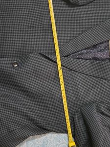 louie philip Men's Classic Checkered Blazer