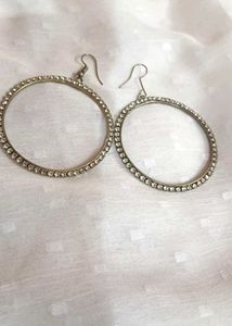 Sparkling Hoop Earrings
