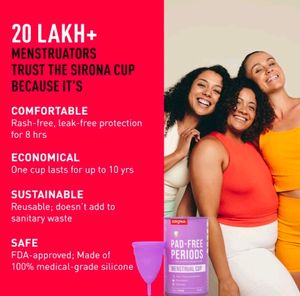 Sirona Menstrual Cup Medium Size