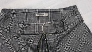 Stradivarius Plaid Mini Skirt