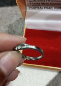 pure silver ring