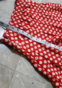 Cute Red Polka Dot Skirt