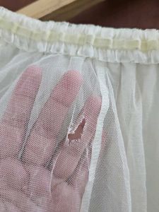White Tulle Skirt