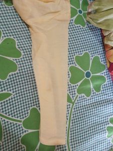 Cream Embroidered Kurti