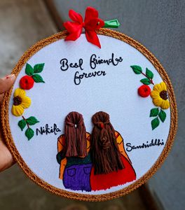 Best Friend Embroidery