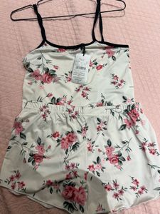 SHEIN Floral Pajama Set