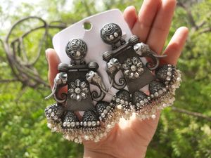 Gorgeous Gajanan earrings 👌👌👌
