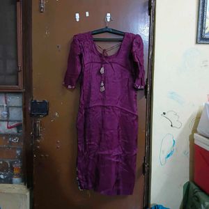 Beautiful Floral Print Kurta Set