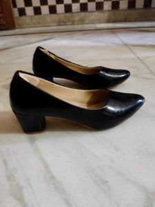 Black Block Heels