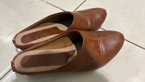 Classic Brown Mules