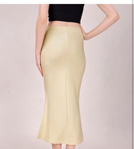 Elegant Beige Saree Petticoat