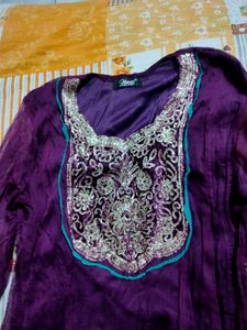 Festive  Shimmer Style Kurti !