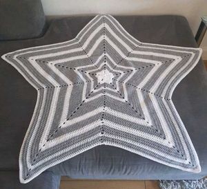 ☁︎‎‎‧₊˚Crochet Star Lounge Blanket☁︎‎‎‧₊˚