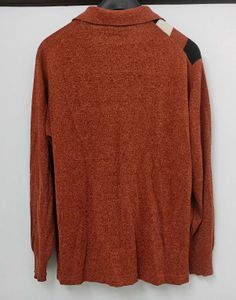 Men Orange Polo Shirt