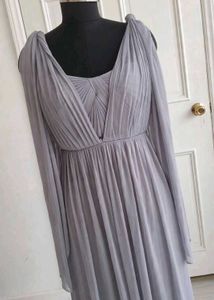 Elegant Flowy Chiffon Maxi Dress