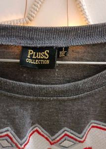Pluss Women Sweatshirt Free Size