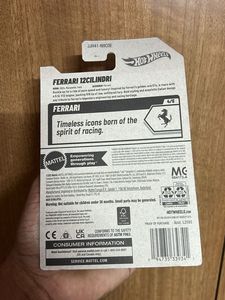 Hotwheels Ferrari 12cilindri