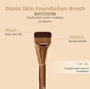 Milagro Glass Skin Foundation Brush