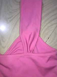 Pink Crop Top