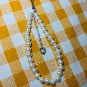 Pearl  Phone charm handmad