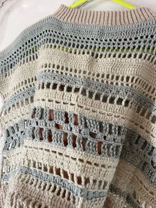 Crochet Knit Top