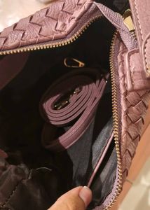 Bottega inspired braided handbag