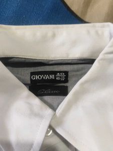 Classic Grey Tuxedo Shirt
