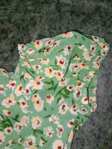 Floral Print Mini Dress