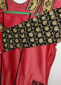 Embroidered Pink Lehenga Choli Set