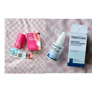 ✨ WishCare Hair Growth Serum + Plush Underarm Roll