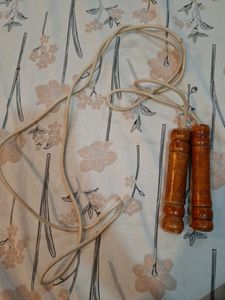 Retro Wooden Jump Rope