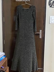 Royal Black Evening Gown