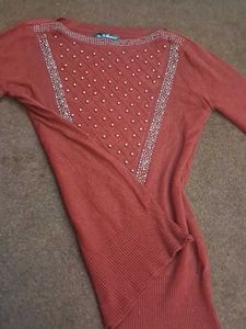 Embellished Knit Sweater