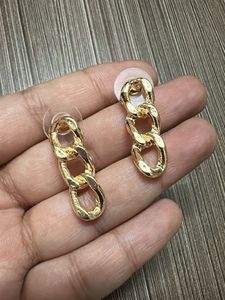 Chunky Chain Link Drop Earrings