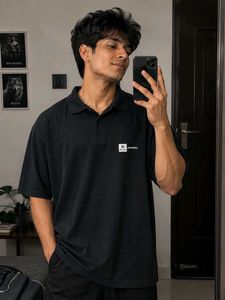 Bajaj Navy Blue T-Shirt | Chest 21" | Length 28" |