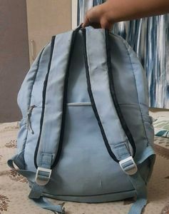 Cute Blue Backpack with Soccer Design