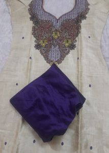 Silk Kurta With Chudidar
