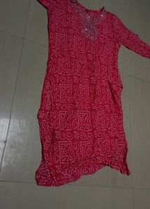 Chunri Print Kurti 🌸
