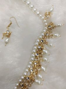 Fresh Water Pearls Necklace Set